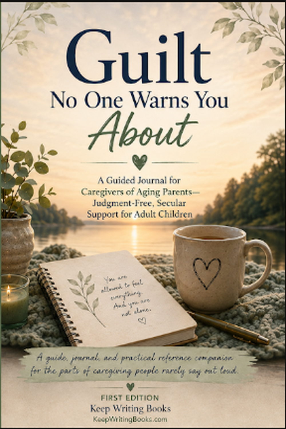 Guilt No One Warns You About guided journal cover
